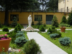 Monastero della Visitazione SM (il giardino interno), Bologna