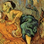 Milosrdny Samaritan detail 1890 Vincent-van-Gogh