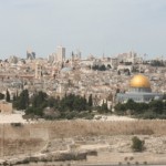 Jeruzalem - chrámové návršie, Kupola Svätého hrobu a Omarova meštia